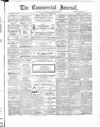 cover page of Commercial Journal published on December 30, 1871
