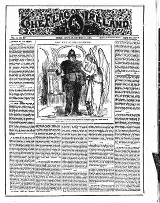 cover page of Flag of Ireland published on December 30, 1876