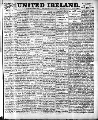 cover page of Flag of Ireland published on November 30, 1889