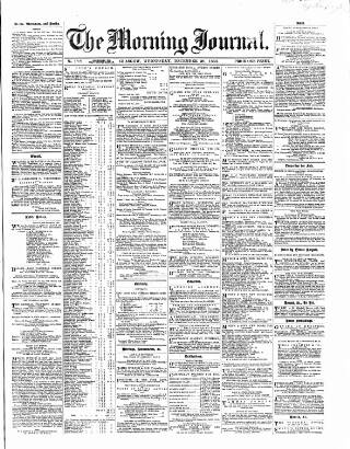 cover page of Glasgow Morning Journal published on December 30, 1863