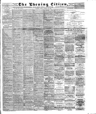 cover page of Glasgow Evening Citizen published on February 28, 1887