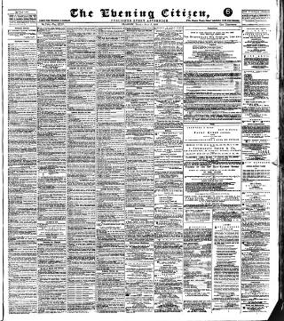 cover page of Glasgow Evening Citizen published on July 6, 1888