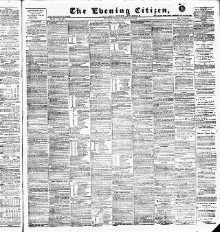 cover page of Glasgow Evening Citizen published on February 28, 1889