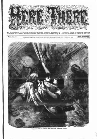 cover page of The Days' Doings published on November 30, 1872