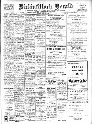 cover page of Kirkintilloch Herald published on July 6, 1955