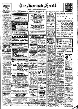 cover page of Harrogate Herald published on September 18, 1946