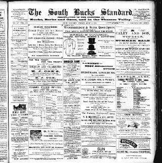 cover page of South Bucks Standard published on July 6, 1900