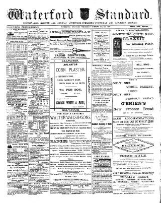 cover page of Waterford Standard published on May 29, 1907
