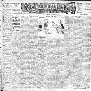 cover page of Roscommon Herald published on November 15, 1924