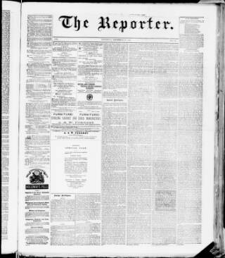 cover page of The Reporter (Stirling) published on December 30, 1882