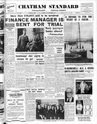 cover page of Chatham Standard published on November 15, 1960