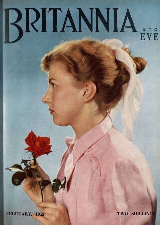 cover page of Britannia and Eve published on February 1, 1952