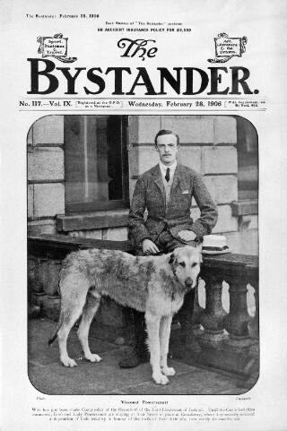 cover page of The Bystander published on February 28, 1906