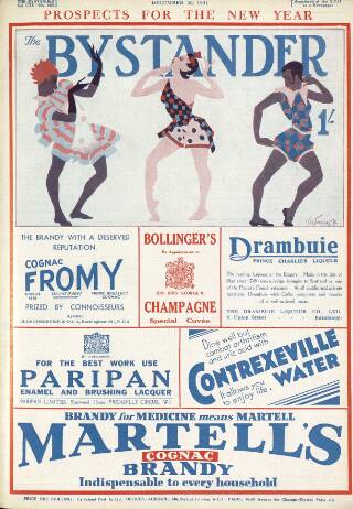 cover page of The Bystander published on December 30, 1931