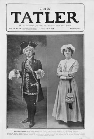 cover page of The Tatler published on July 6, 1904