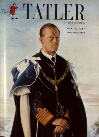 cover page of The Tatler published on May 29, 1957