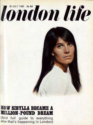 cover page of London Life published on July 30, 1966