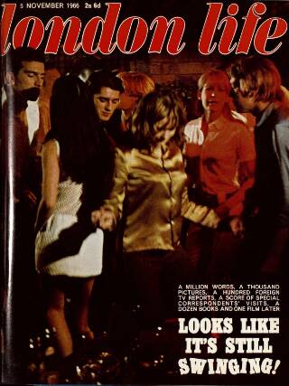 cover page of London Life published on November 5, 1966