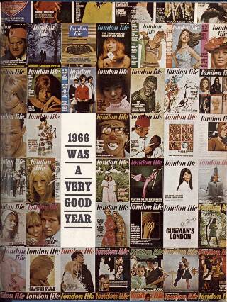 cover page of London Life published on December 31, 1966