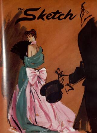 cover page of The Sketch published on November 30, 1955