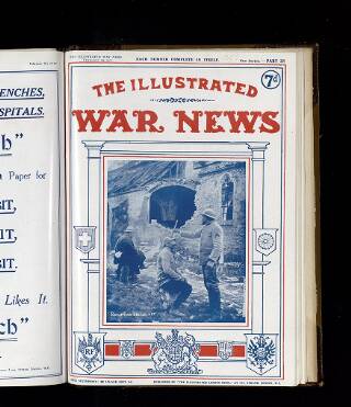 cover page of Illustrated War News published on February 28, 1917