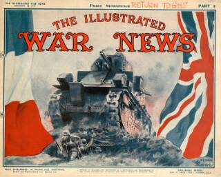 cover page of Illustrated War News published on November 15, 1939