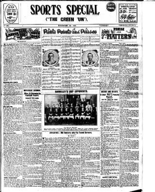 cover page of Star Green 'un published on December 30, 1922