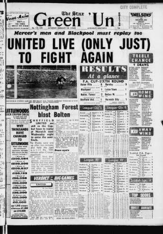 cover page of Star Green 'un published on February 28, 1959