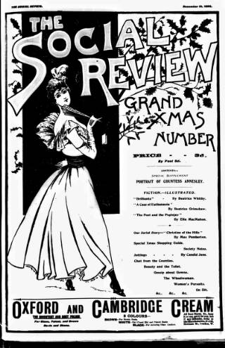 cover page of Social Review (Dublin) published on December 19, 1896