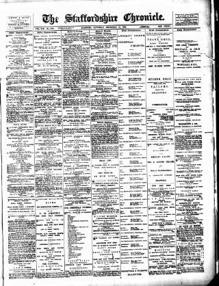 cover page of Staffordshire Chronicle published on December 19, 1896