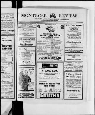 cover page of Montrose Review published on February 28, 1963