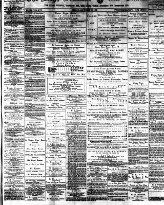 cover page of Leigh Journal and Times published on November 30, 1888