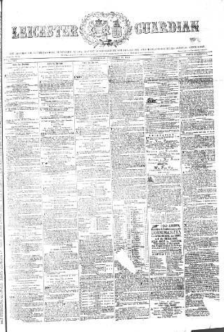 cover page of Leicester Guardian published on December 30, 1874