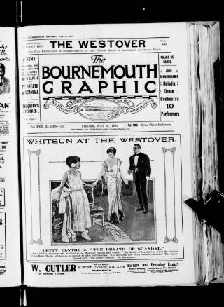 cover page of Bournemouth Graphic published on May 29, 1925
