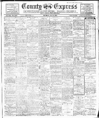 cover page of County Express published on July 6, 1912