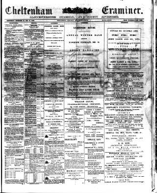 cover page of Cheltenham Examiner published on December 30, 1903