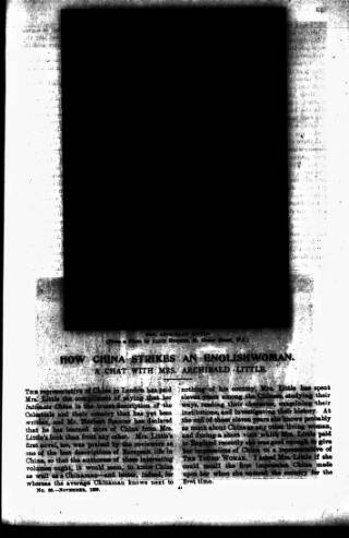 cover page of Young Woman published on November 3, 1899