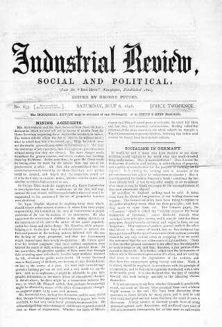 cover page of Bee-Hive published on July 6, 1878