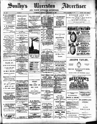 cover page of Soulby's Ulverston Advertiser and General Intelligencer published on February 28, 1901