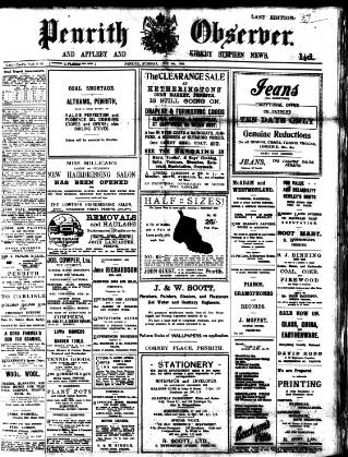cover page of Penrith Observer published on July 6, 1926