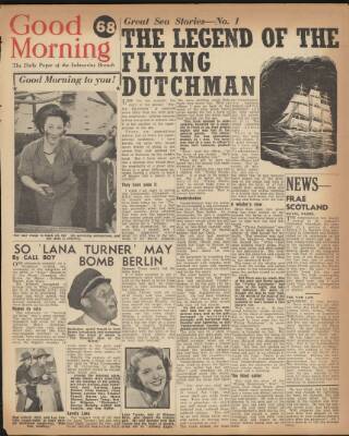 cover page of Good Morning published on July 6, 1943