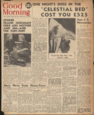 cover page of Good Morning published on November 15, 1943