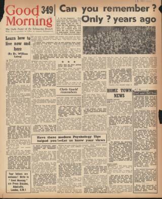 cover page of Good Morning published on May 29, 1944