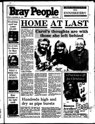 cover page of Bray People published on November 30, 1990