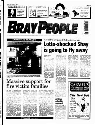 cover page of Bray People published on December 30, 1994