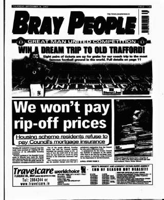 cover page of Bray People published on September 18, 2003