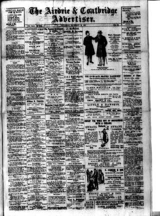 cover page of Airdrie & Coatbridge Advertiser published on November 15, 1924