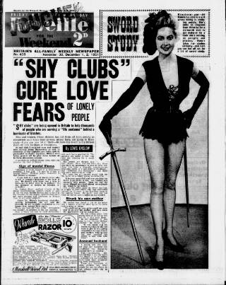 cover page of Reveille published on November 30, 1951