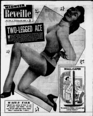 cover page of Reveille published on February 28, 1956