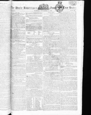 cover page of Oracle and the Daily Advertiser published on November 15, 1808